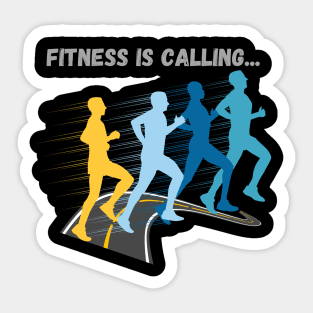 Fitness motivation Sticker